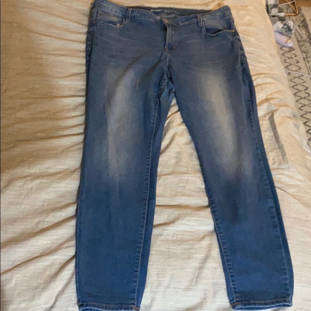 Old Navy Rockstar Mid-Rise Denim - Size 16